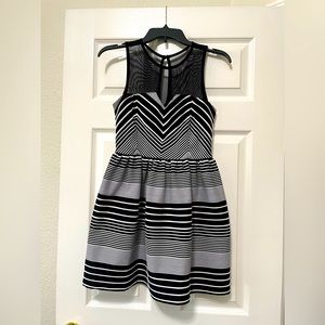 Cute Black and White Dress